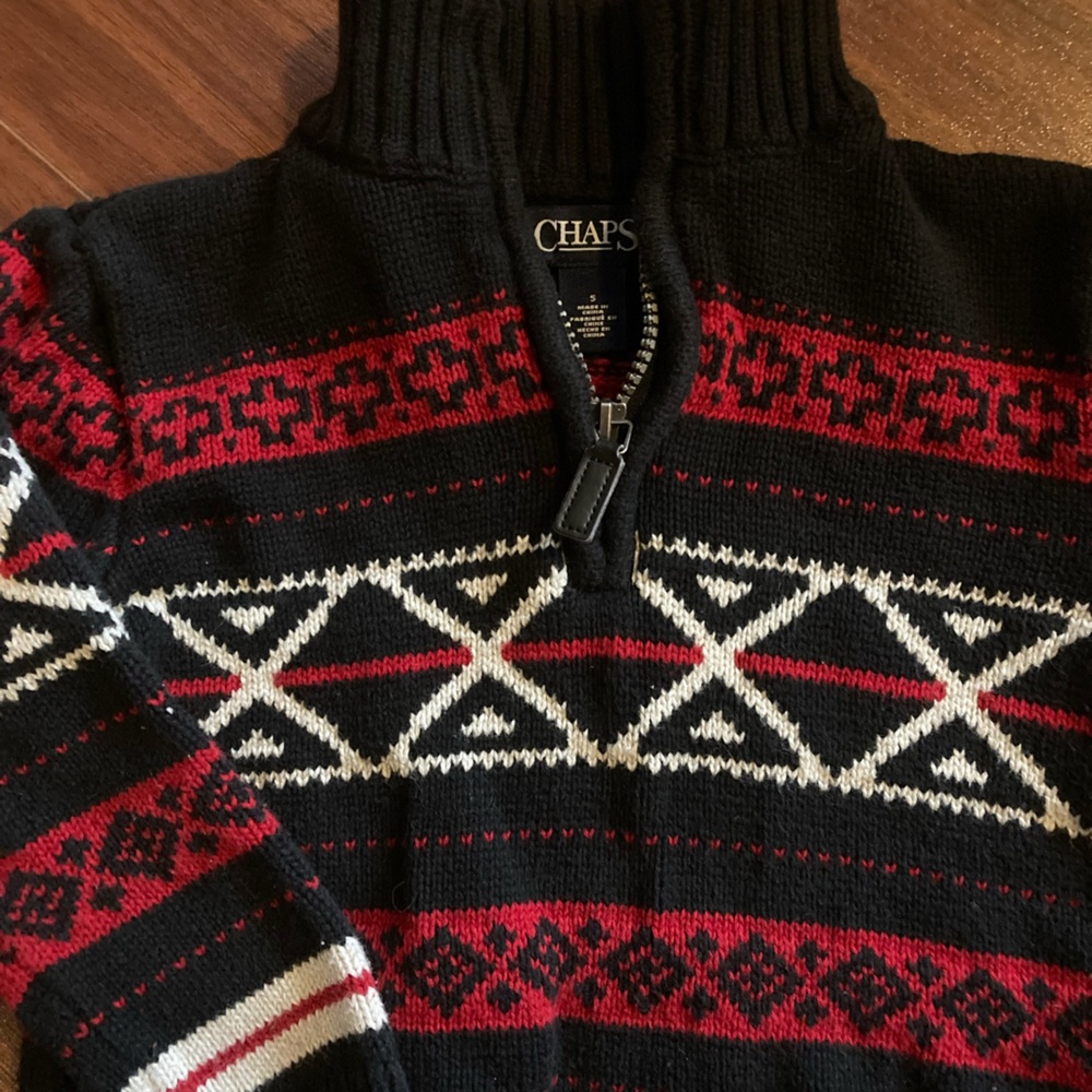Chaps Pullover Sweater Boy 5T